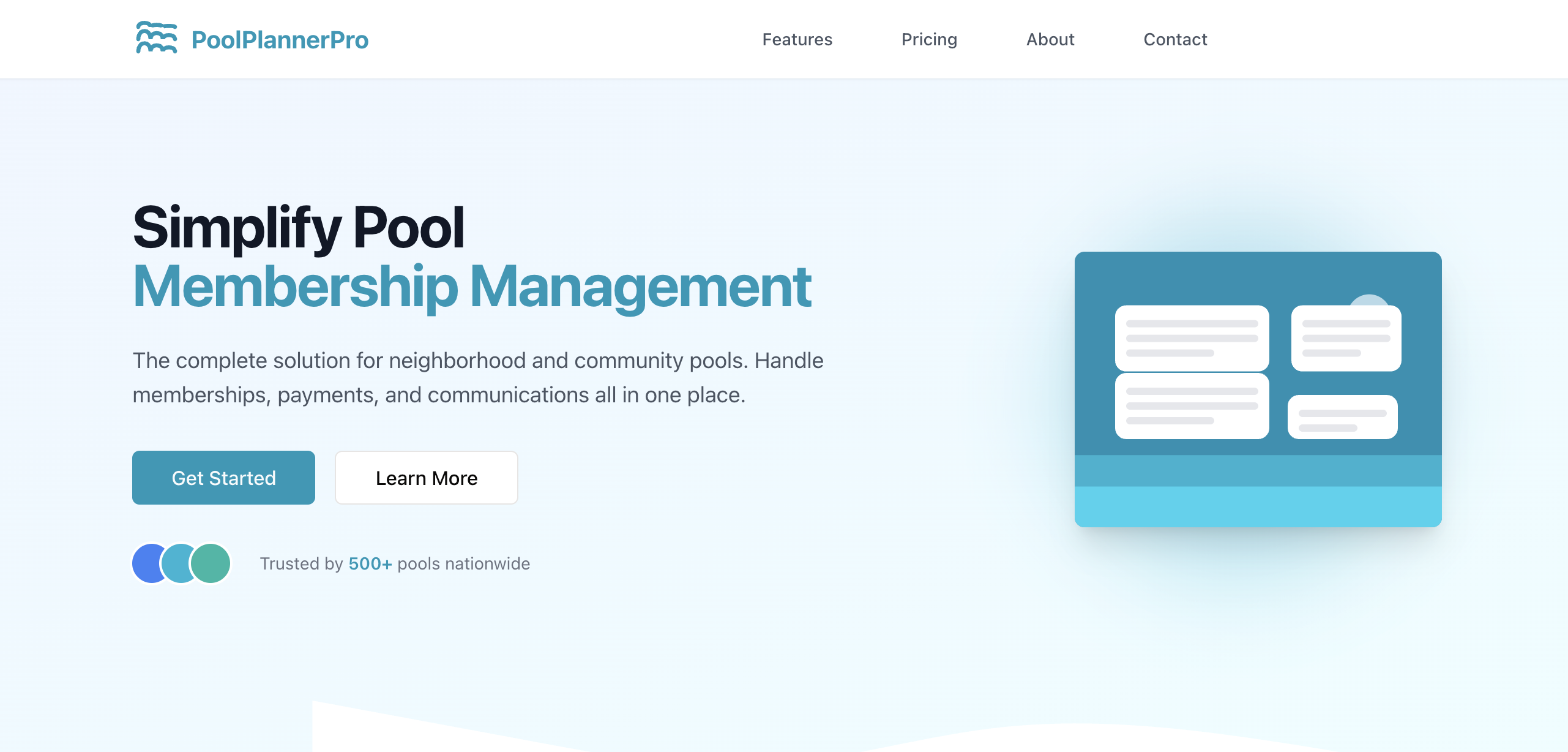 PoolPlannerPro Application